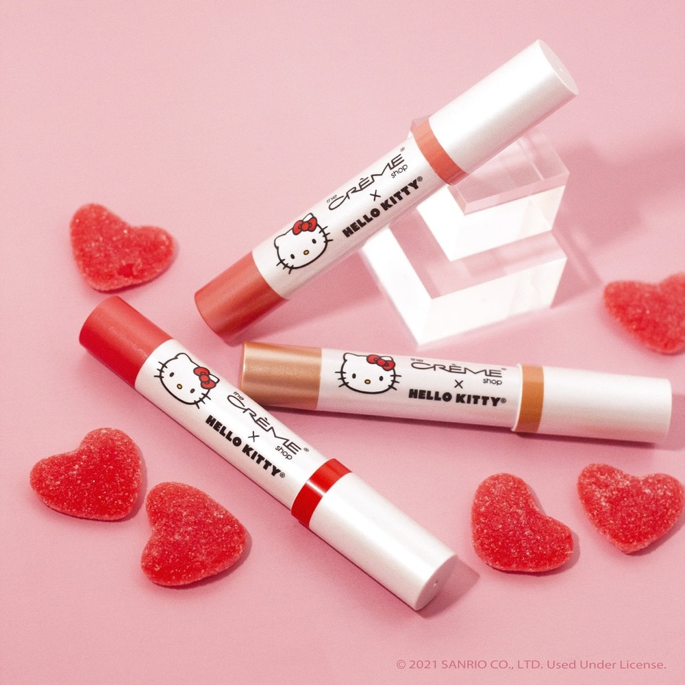 The Crème Shop x Hello Kitty “Hello Lippy” Moisturizing Tinted Lip Balms Set